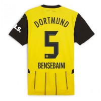 Borussia Dortmund Ramy Bensebaini #5 Domáci futbalový dres 2024-25 Krátky Rukáv